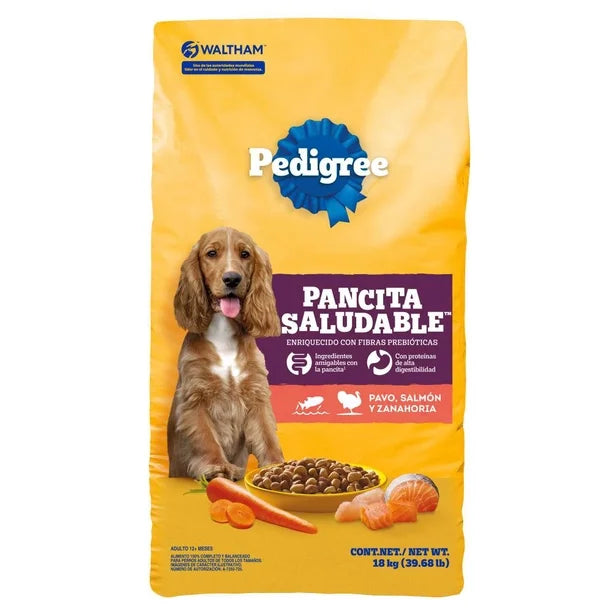 Alimento Seco para Perro Pedigree Pancita Saludable (Bulto de 18 kg)