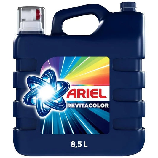 Detergente Líquido Ariel RevitaColor (Garrafa Súper Ahorro de 8.5 L)