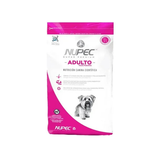 Alimento Seco para Perro Nupec Adulto Razas Pequeñas (Bulto de 8 kg)