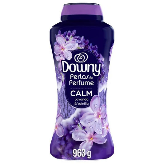 Perlas de Perfume para Ropa Downy Calm - Lavanda y Vainilla (Frasco XL de 963 g)