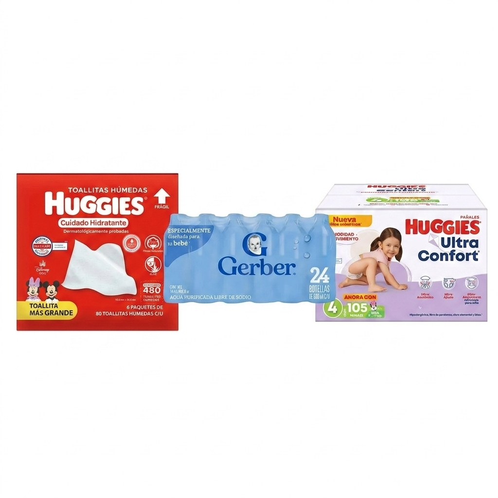 Kit Pañalera Completa Express (Ahorro Mensual)